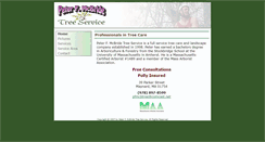 Desktop Screenshot of mcbridetreeservice.com